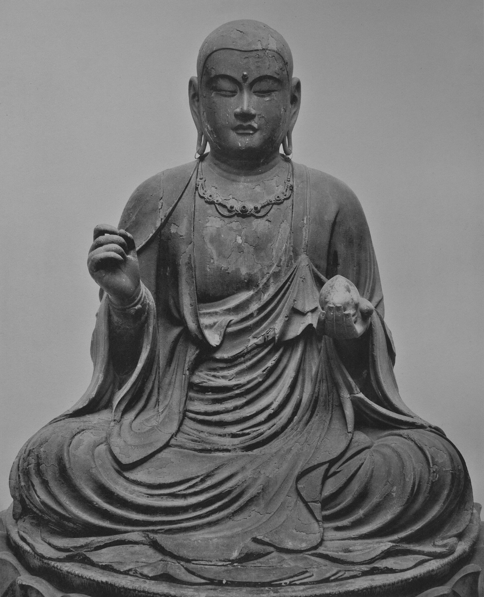 Seated Jizō Bosatsu (Kṣitigarbha)